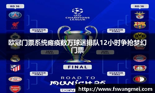 欧冠门票系统瘫痪数万球迷排队12小时争抢梦幻门票